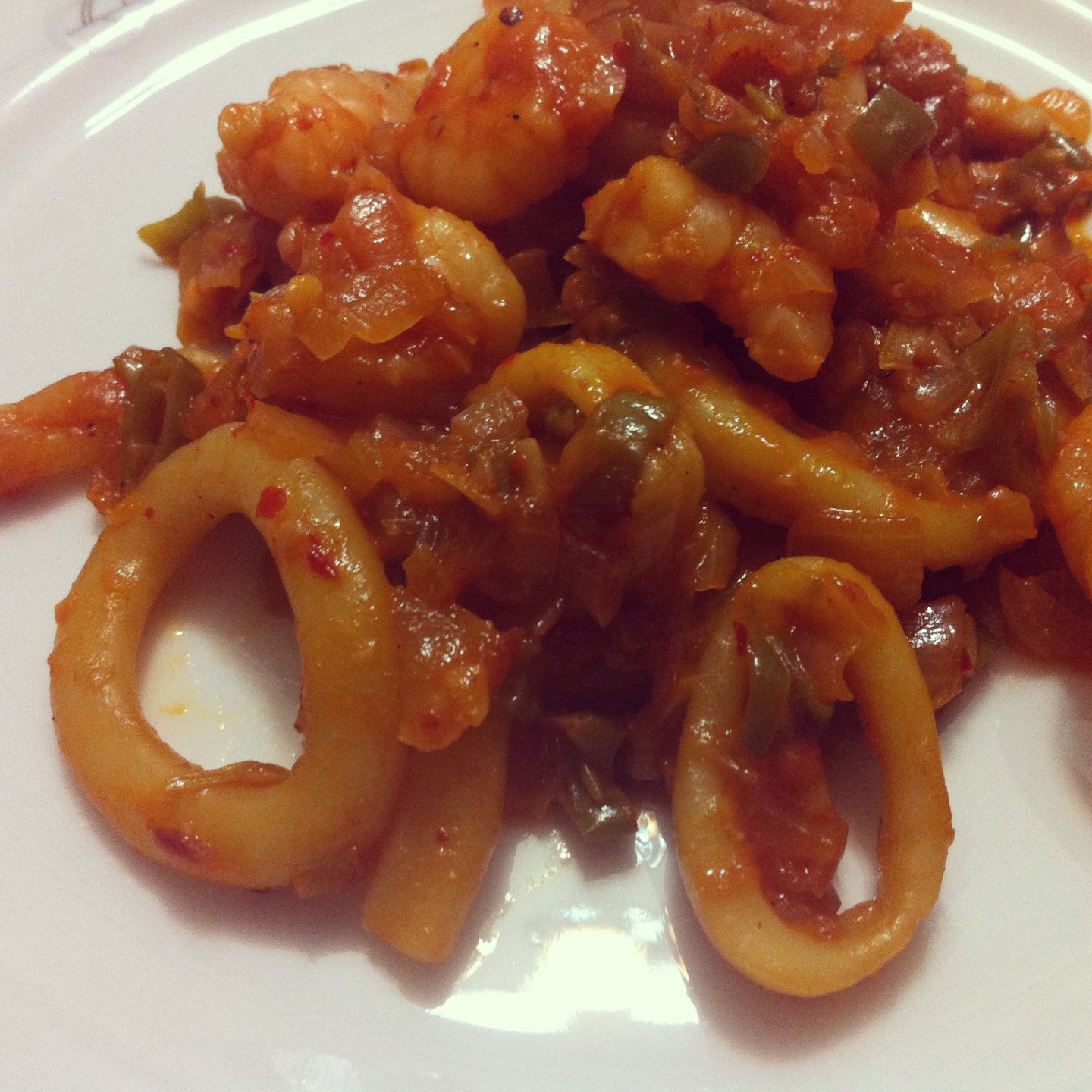 Kalamar&amp;Karides Sote